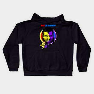 Hey You Razor Ramon 1958-2022 Thank For The Memories Kids Hoodie